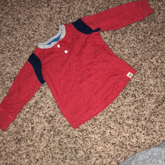 Baby boy Gap Set. Long sleeve shirt plus pants - Picture 4 of 5